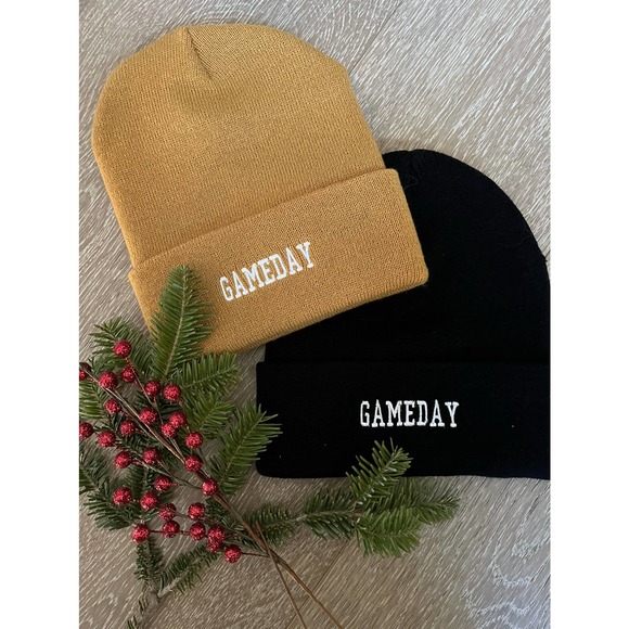 NEW Mens Womens NFL NBA School Spirit Team Colors Sports Beanie 6 Colors! - Picture 9 of 12